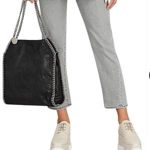 Stella McCartney Falabella double chain tote great condition gunmetal chain
